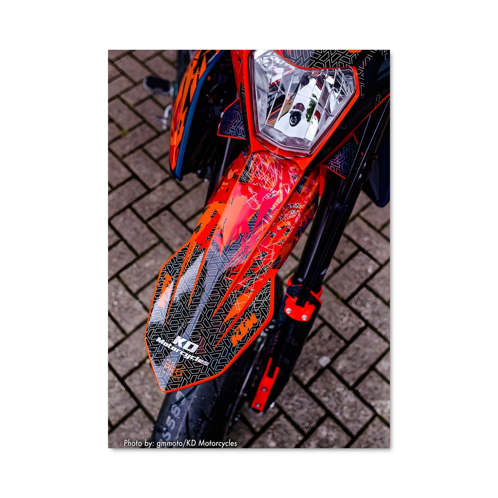 Poster Raging Thunder – affiche KTM Moto
